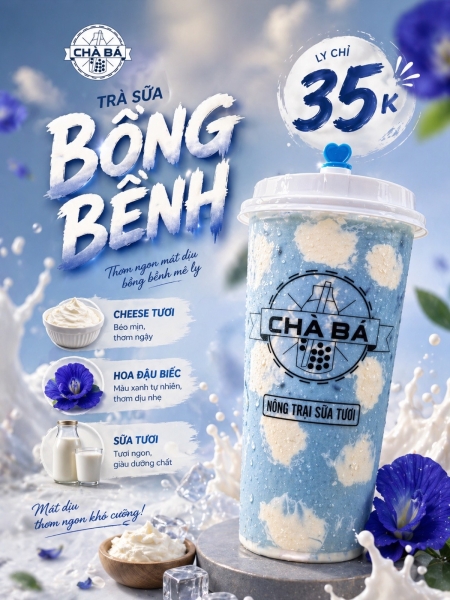 Trà Sữa Bông Bềnh