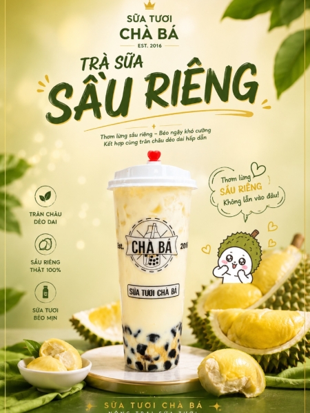 Trà Sữa Sầu Riêng