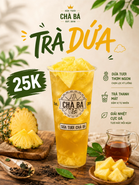 trà dứa